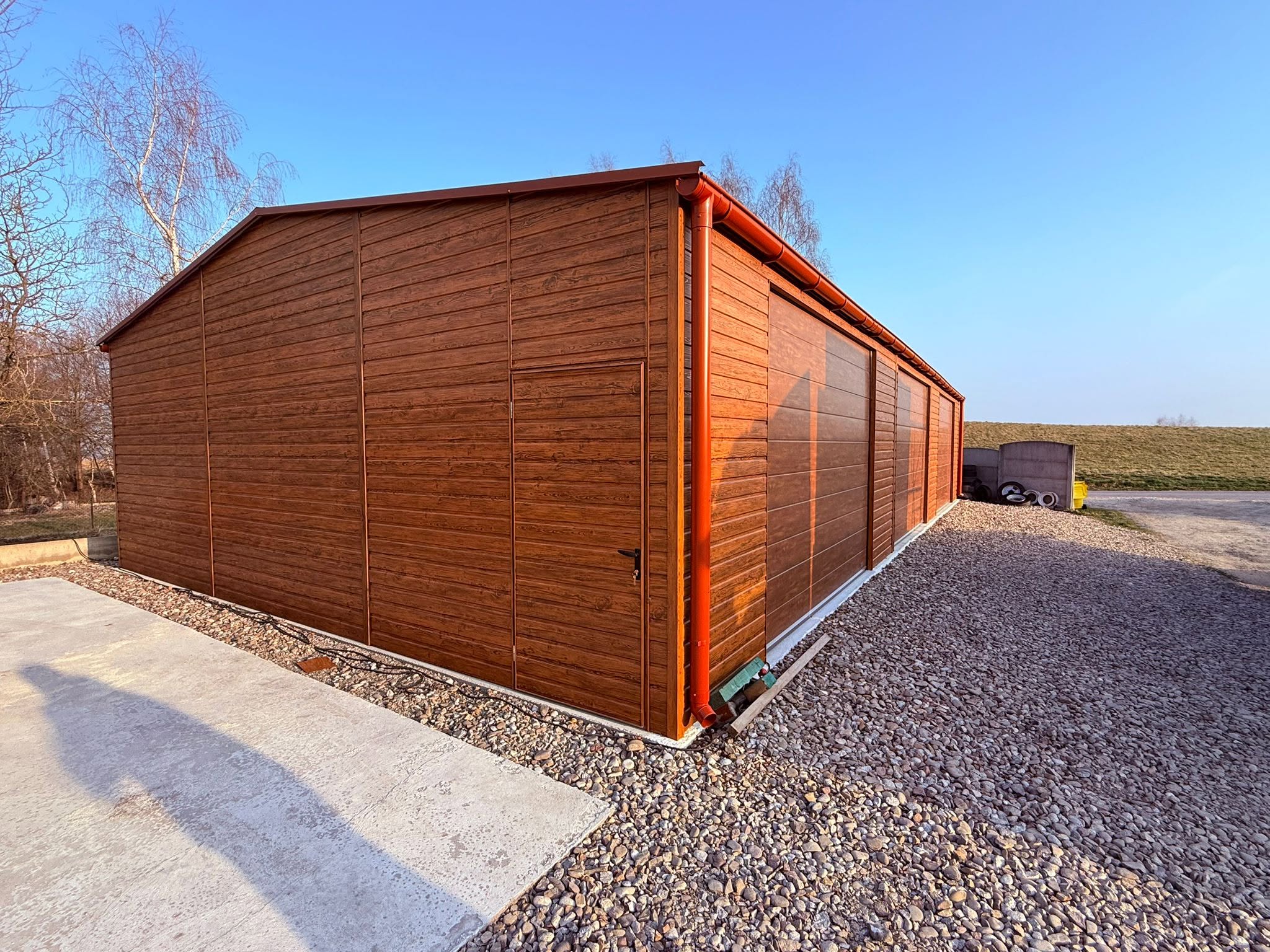 Csarnok / raktár 16 x 8 m ID HM04