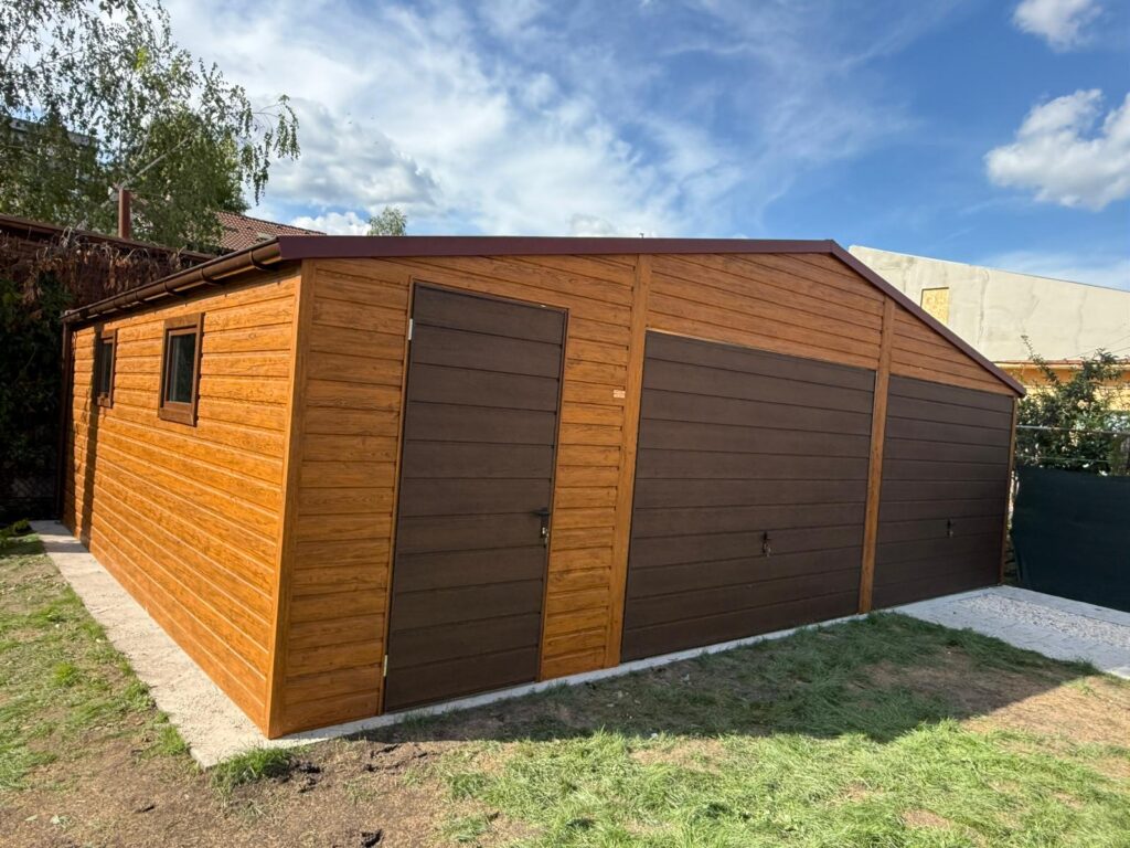 Fahatású garázs 8 m x 6 m + tárolóhelyiség ID- D37